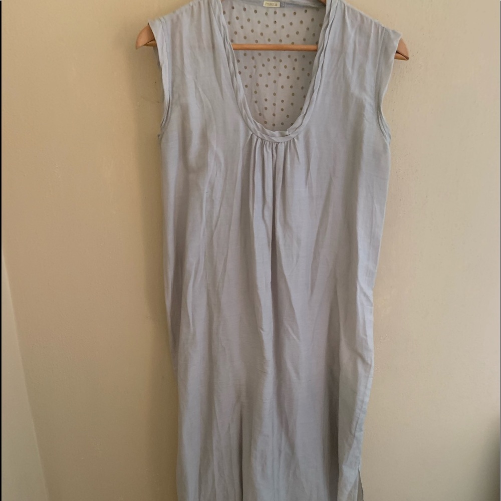 Matta NY Pale Grey Tawa  Dress